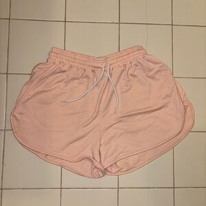 Women's Pink Casual Shorts